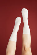 Chaussettes - Marie Basse White 1