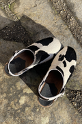 Sabots - Cow Black avec boucle amovible 1