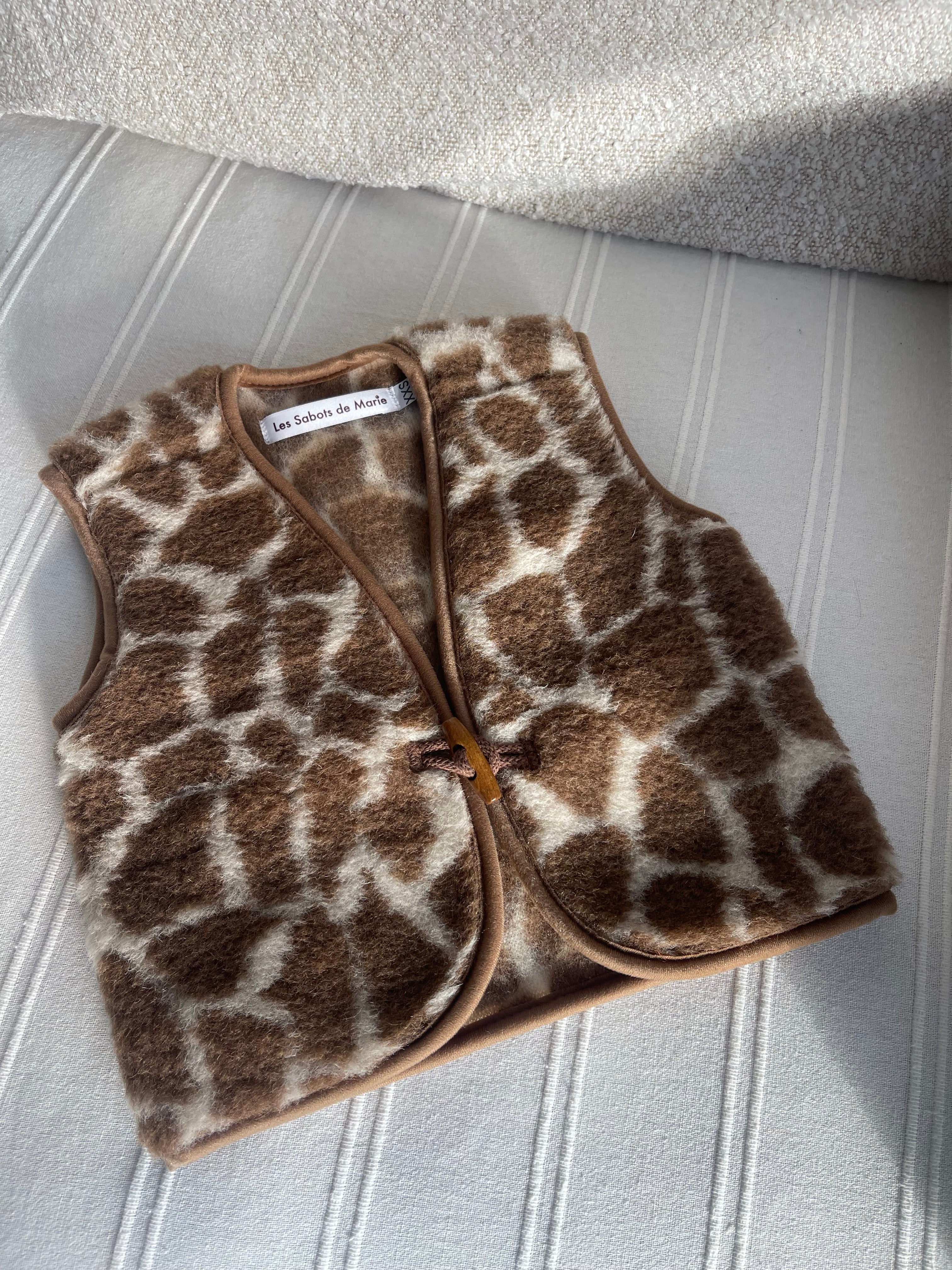 Gilet Bébé -  girafe 1