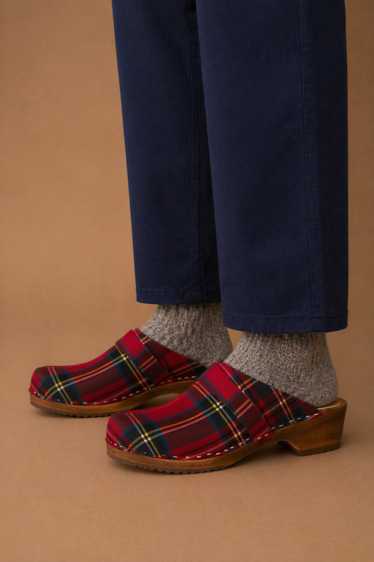 Sabots - Tartan